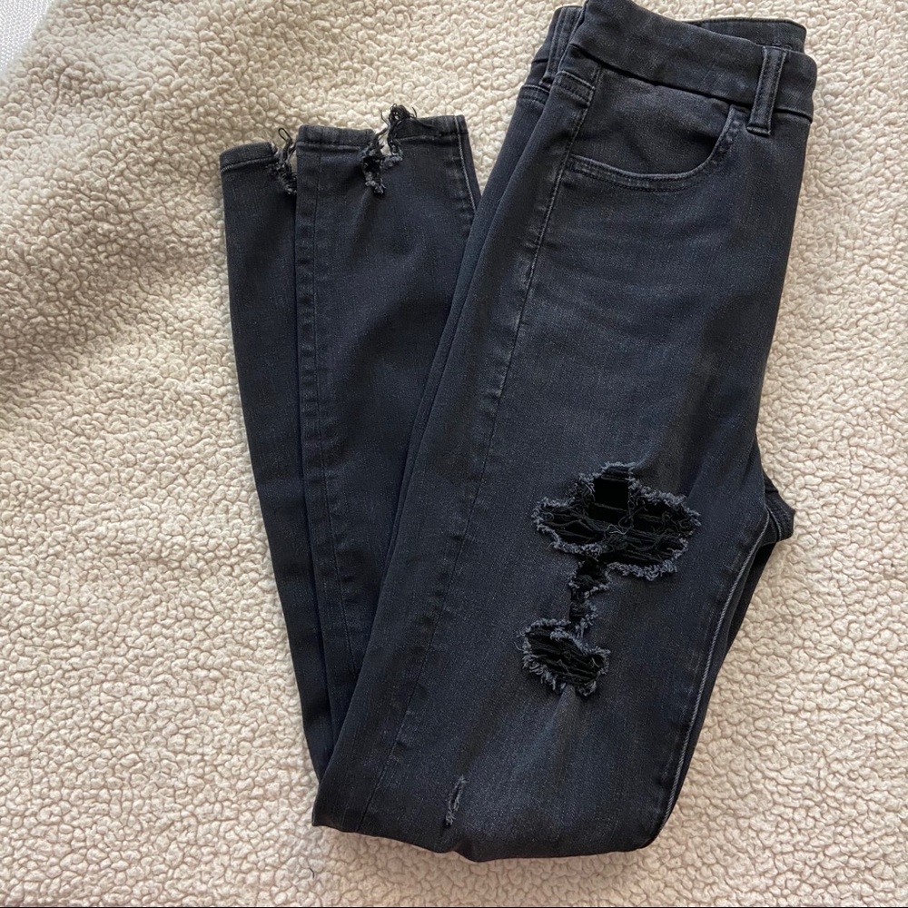 American Eagle black jegging